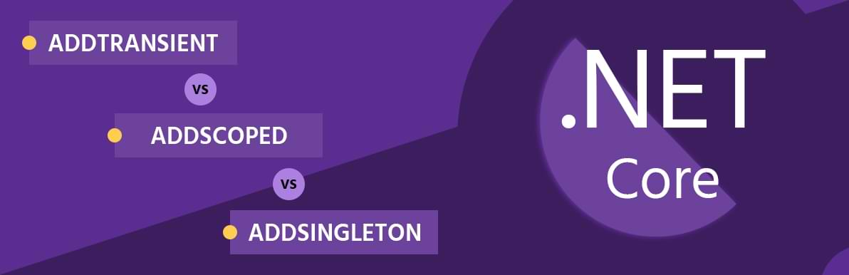 Addtransient Vs Addscoped Vs Addsingleton in .NET Core